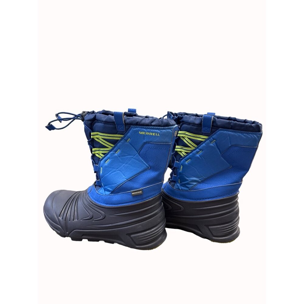 Merrell men’s quest waterproof blue snow boots 6M SKU 6279